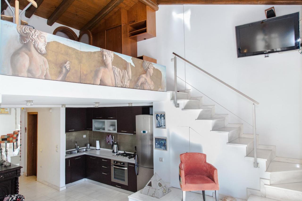 雅典Unique Apt W/ Veranda Walking Distance To Sites公寓 外观 照片